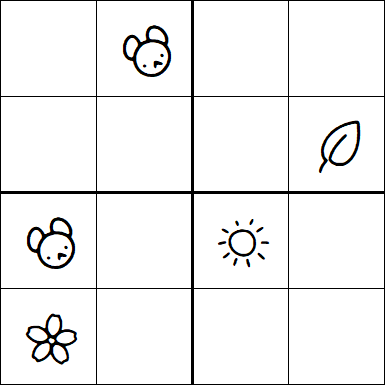 Kids Sudoku 4x4 - Hard