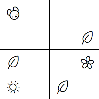 Kids Sudoku 4x4 - Hard