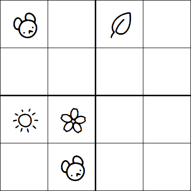 Kids Sudoku 4x4 - Hard