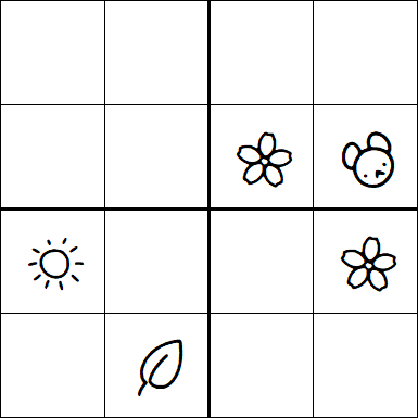 Kids Sudoku 4x4 - Difícil