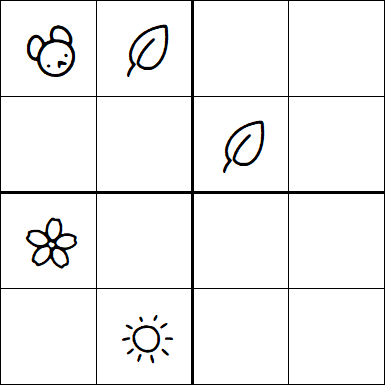 Kids Sudoku 4x4 - Hard