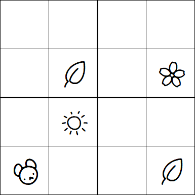 Kids Sudoku 4x4 - Difícil