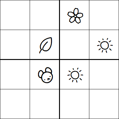 Kids Sudoku 4x4 - Difícil