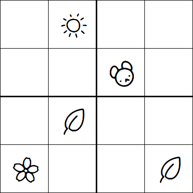 Kids Sudoku 4x4 - Difícil