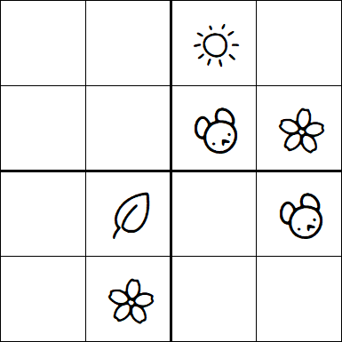 Kids Sudoku 4x4 - Difícil