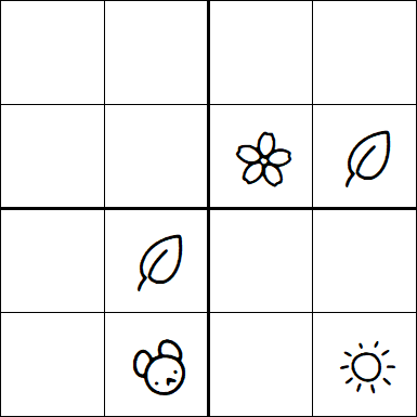 Kids Sudoku 4x4 - Difícil