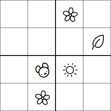 Kids Sudoku 4x4 - Difícil