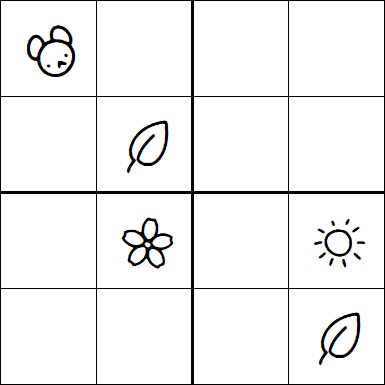 Kids Sudoku 4x4 - Difícil