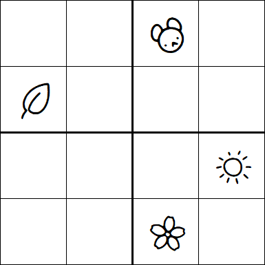 Kids Sudoku 4x4 - Difícil