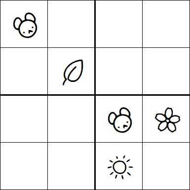 Kids Sudoku 4x4 - Difícil