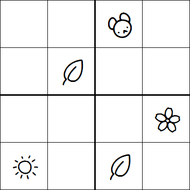 Kids Sudoku 4x4 - Difícil
