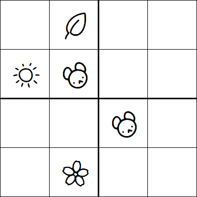 Kids Sudoku 4x4 - Difícil