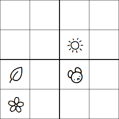 Kids Sudoku 4x4 - Difícil