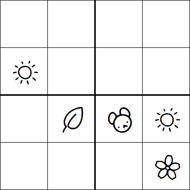 Kids Sudoku 4x4 - Difícil