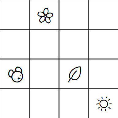 Kids Sudoku 4x4 - Difícil