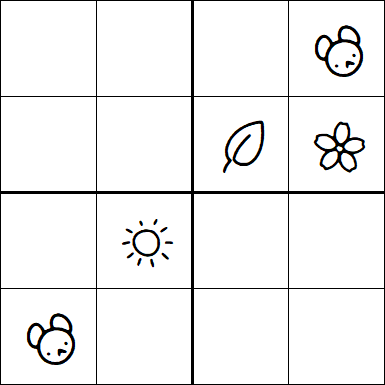 Kids Sudoku 4x4 - Difícil