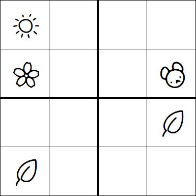 Kids Sudoku 4x4 - Difícil