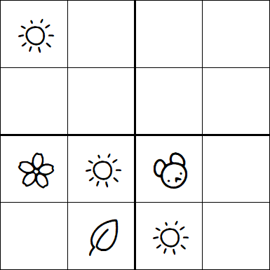 Kids Sudoku 4x4 - Difícil