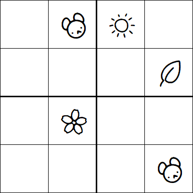 Kids Sudoku 4x4 - Difícil