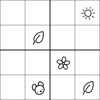 Kids Sudoku 4x4 - Difícil