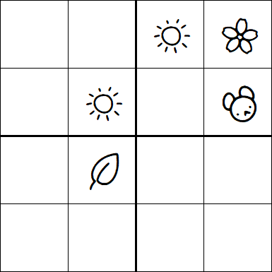Kids Sudoku 4x4 - Difícil