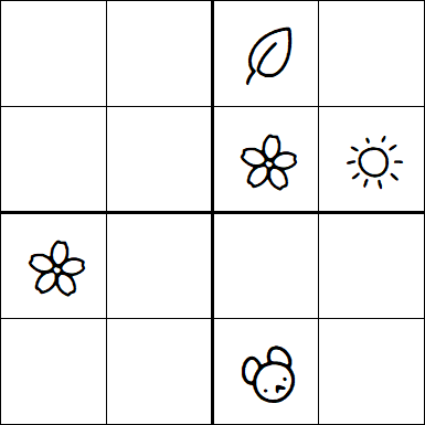 Kids Sudoku 4x4 - Difícil