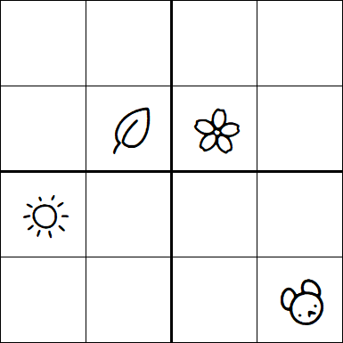 Kids Sudoku 4x4 - Difícil