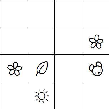 Kids Sudoku 4x4 - Difícil