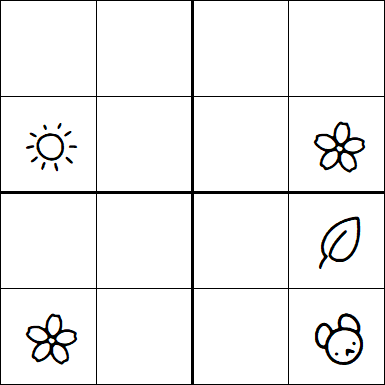 Kids Sudoku 4x4 - Difícil