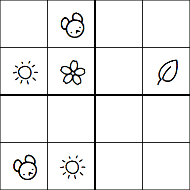 Kids Sudoku 4x4 - Difícil