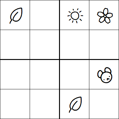 Kids Sudoku 4x4 - Difícil