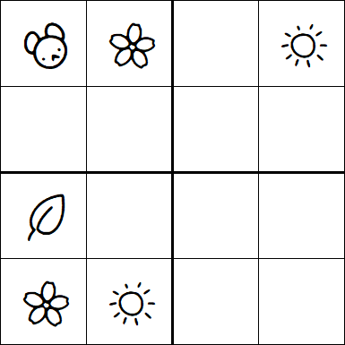 Kids Sudoku 4x4 - Difícil