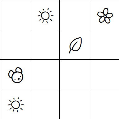 Kids Sudoku 4x4 - Difícil