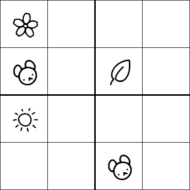 Kids Sudoku 4x4 - Difícil