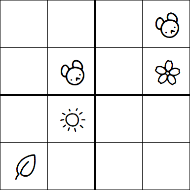 Kids Sudoku 4x4 - Difícil