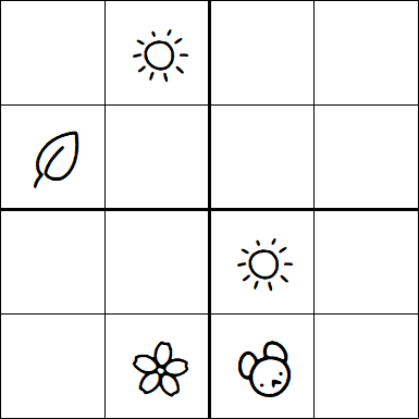 Kids Sudoku 4x4 - Difícil