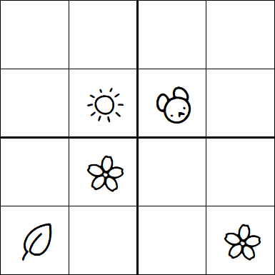 Kids Sudoku 4x4 - Difícil