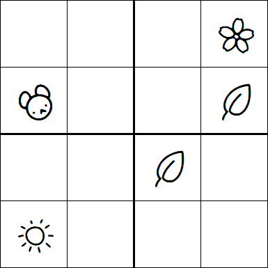 Kids Sudoku 4x4 - Difícil