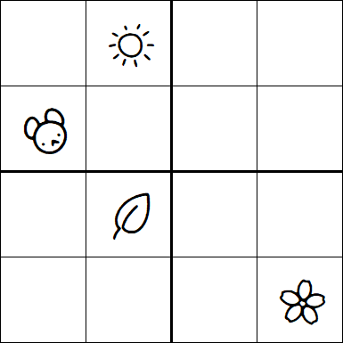 Kids Sudoku 4x4 - Difícil