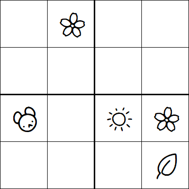 Kids Sudoku 4x4 - Difícil
