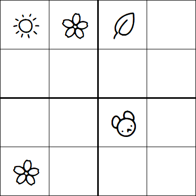 Kids Sudoku 4x4 - Difícil