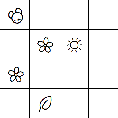 Kids Sudoku 4x4 - Difícil