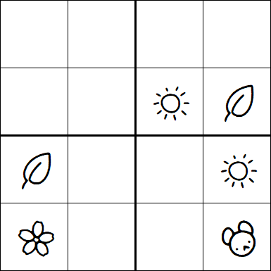 Kids Sudoku 4x4 - Difficile