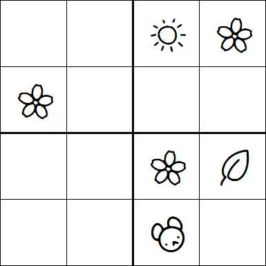 Kids Sudoku 4x4 - Difficile