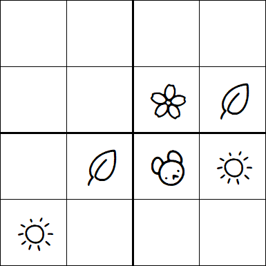 Kids Sudoku 4x4 - Difícil