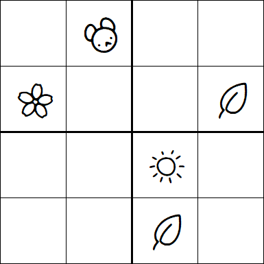 Kids Sudoku 4x4 - Difficile