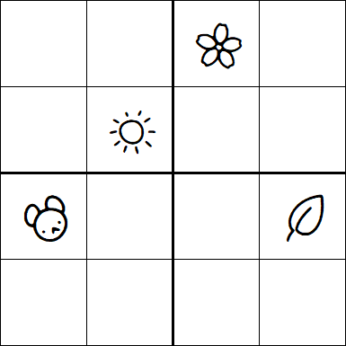 Kids Sudoku 4x4 - Difficile