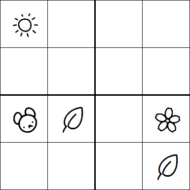 Kids Sudoku 4x4 - Difficile