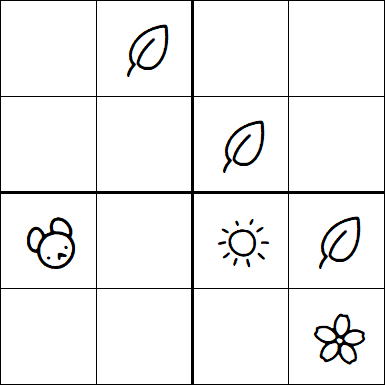 Kids Sudoku 4x4 - Difficile