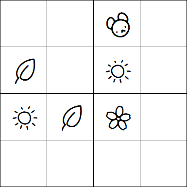 Kids Sudoku 4x4 - Difficile